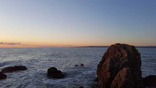 vista costa da Bagni Vittoria