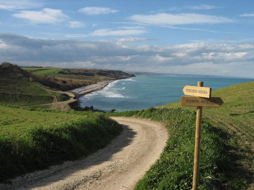 Foto strada per Punta Aderci - Vasto