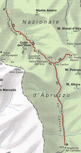 Sentiero Val Fondillo