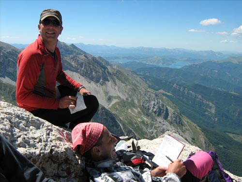 Foto cima Corno Piccolo - Gran Sasso