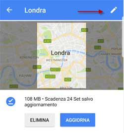 elenco mappe