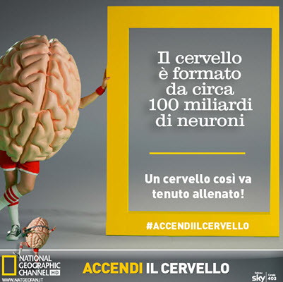 campagna Natgeo accendi il cervello