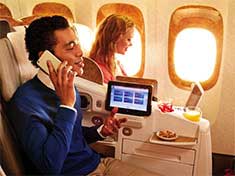 telefonare in aereo