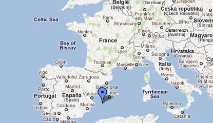 Mappa Formentera Mappa Formentera