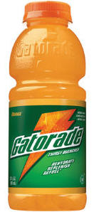 bottiglia gatorade