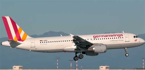 foto aereo Germanwings