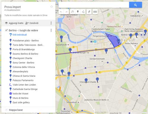 import mappa Berlino