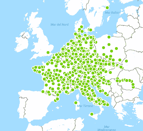 mappa destinazioni flixbus
