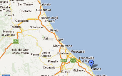 Mappa Ortona