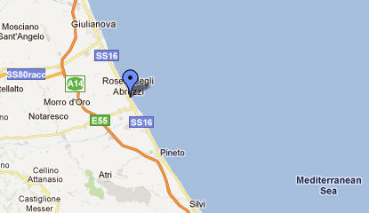 Mappa Roseto