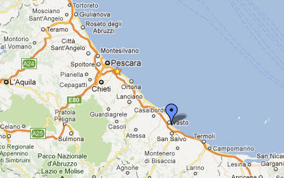 Mappa Vasto