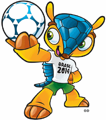mascotte mondiali brasile 2014