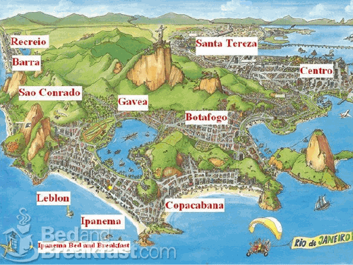 mappa Rio