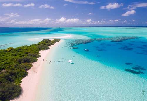 foto spiaggia Maldive