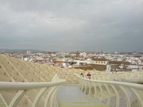 Foto dal Metropol Parasol